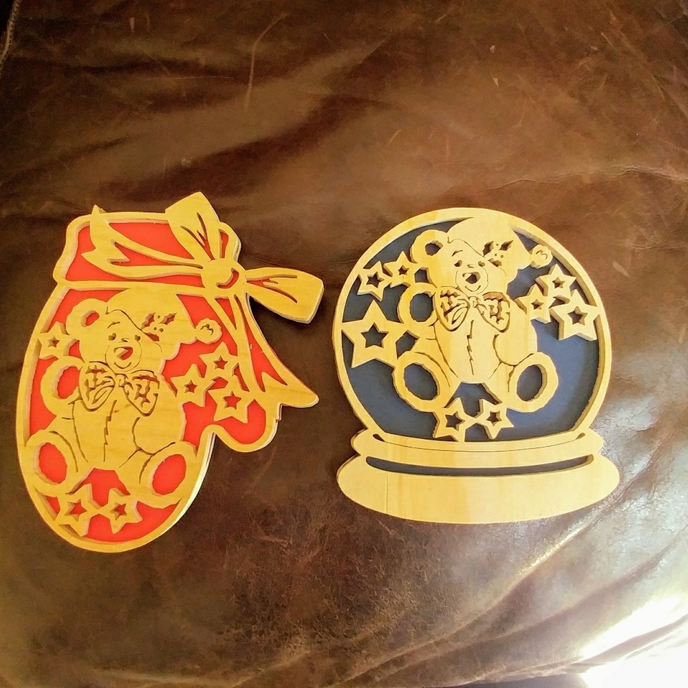 💥Handmade Christmas cutouts
